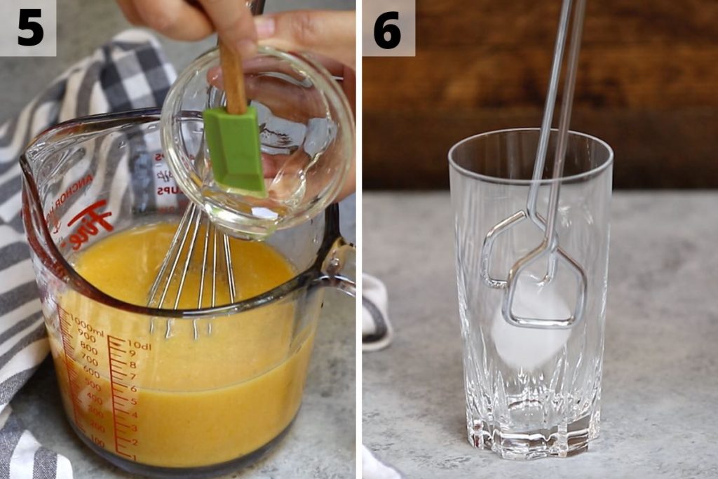 Golden Ginger Drink Recipe: step 5 and 6 photos.