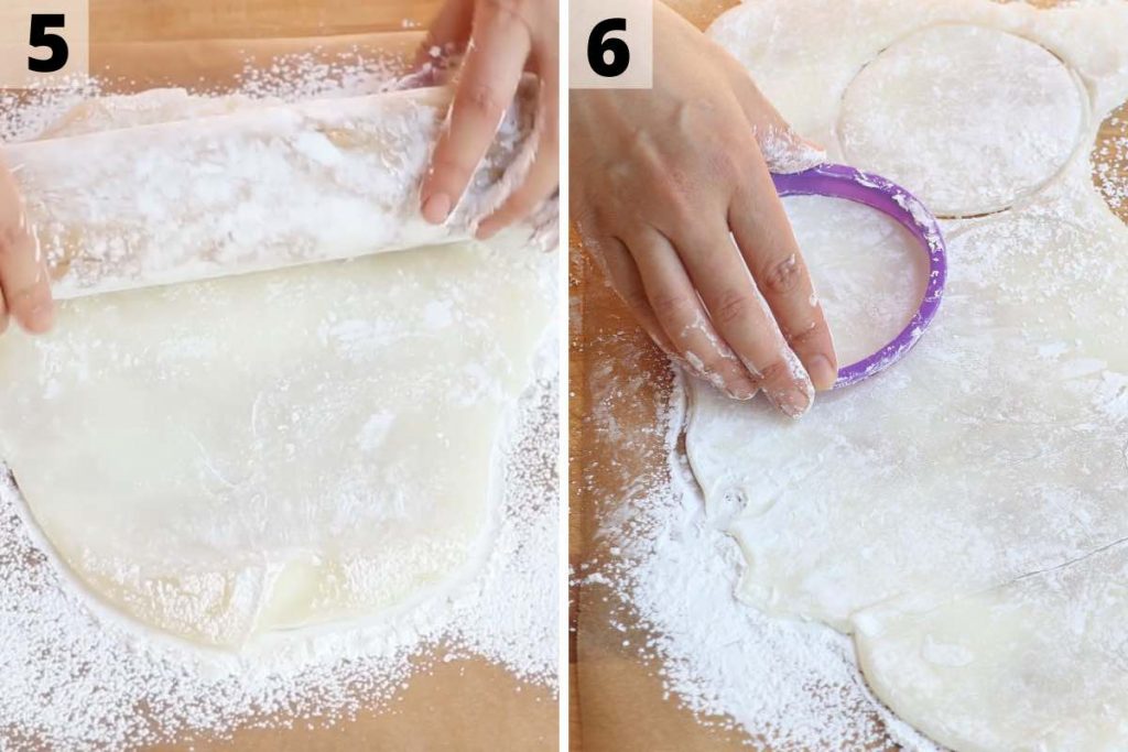 Mochi-ijsrecept: stap 5 en 6 foto ' s.