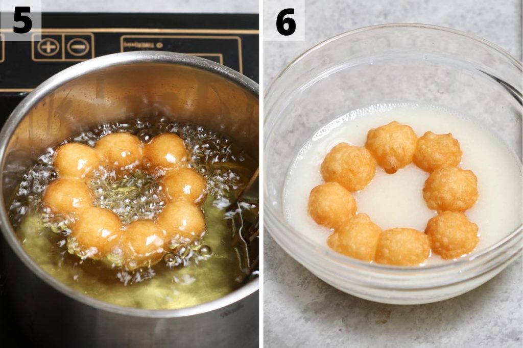 Mochi Donuts recipe: step 5 and 6 photos.
