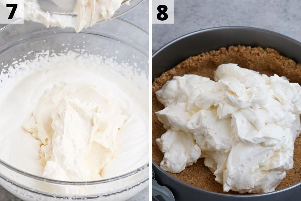 Philadelphia No Bake Cheesecake Recipe: Step 7 and 8 photos. 