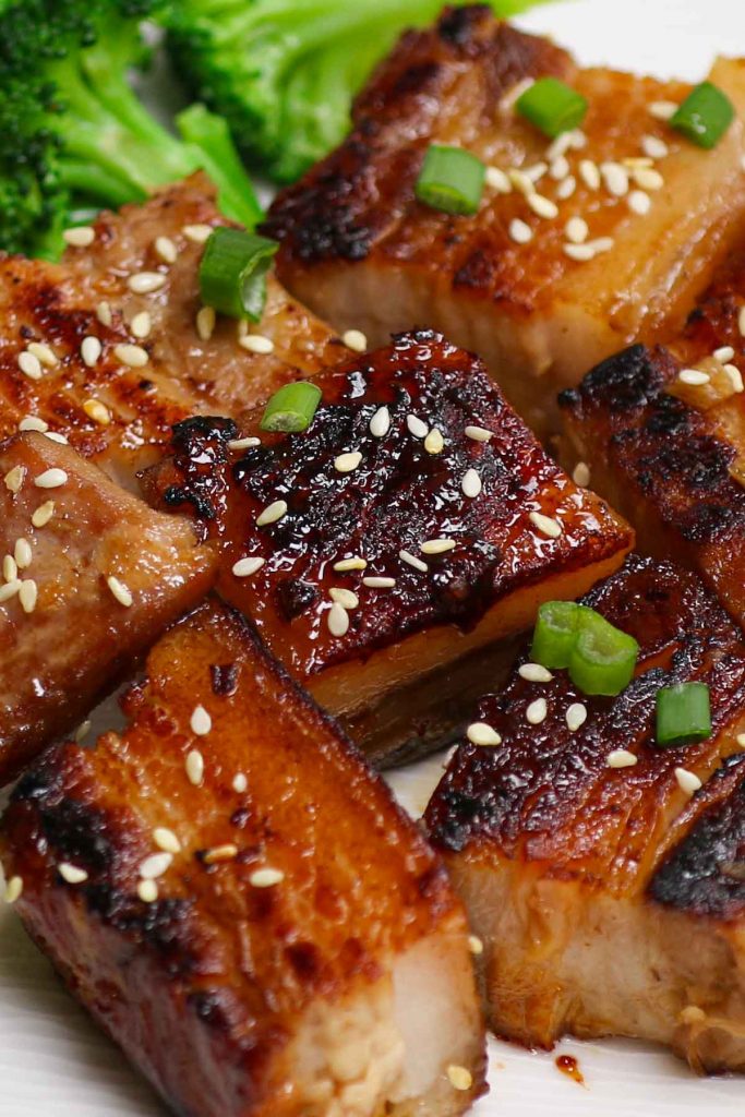 There’s nothing quite as delectable as tender, succulent Honey Garlic Sous Vide Pork Belly. This thick and meaty cut of pork is popular in Asian cuisine. The sous vide method cooks pork belly perfectly, and a quick sear makes the skin crispy and packed with all the umami goodness of sizzling bacon.