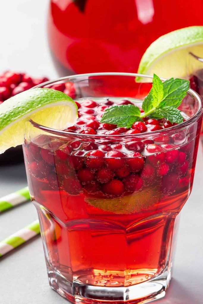 Cranberry Limeade Mocktail Recipe