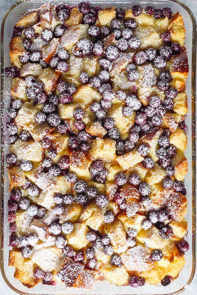 Overnight French toast casserole is loaded with creamy and moist French toast. Great for breakfast, brunch and dessert!