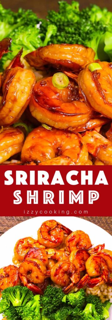 Sriracha Shrimp is packed with flavors and made with the easiest, and most delicious sriracha sauce.