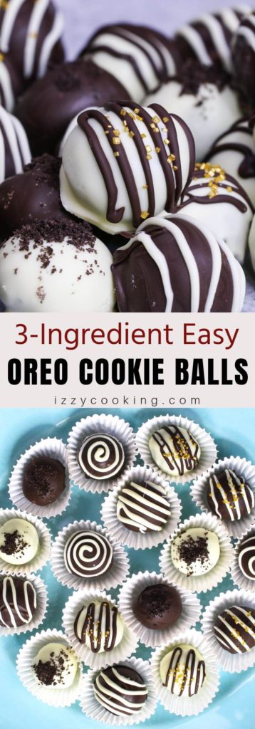 Easy No Bake Oreo Cookie Balls Recipe with Video (Only 3 Ingredients!)