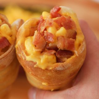 Pizza Cones are pizza dough shaped into cone form and then baked in the oven until golden brown. Add your favorite toppings into the pizza cones and they are a really fun way to eat pizza!