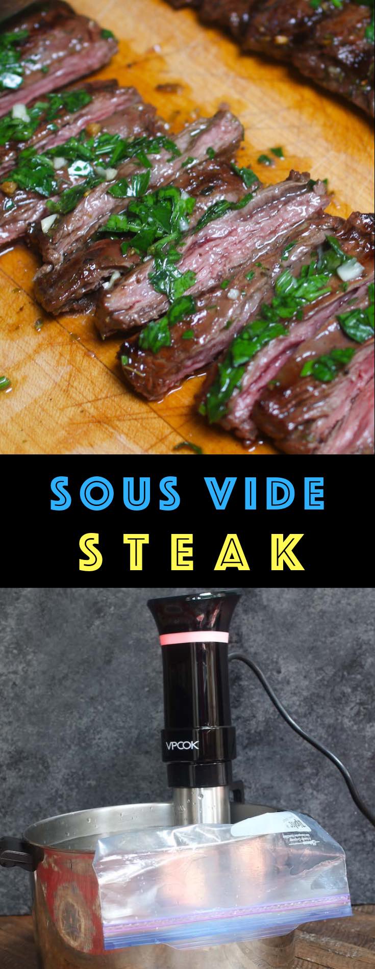 Perfect Sous Vide Skirt Steak IzzyCooking