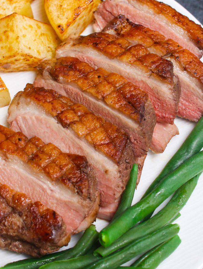 These Sous Vide Duck Breasts have crispy skin on the outside and deeply rich and tender meat on the inside. Sous vide method will have you cooking like a pro, making the restaurant-quality duck breasts at your own home!