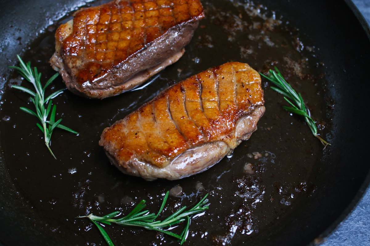 Sous Vide Duck Breast With Crispy Skin