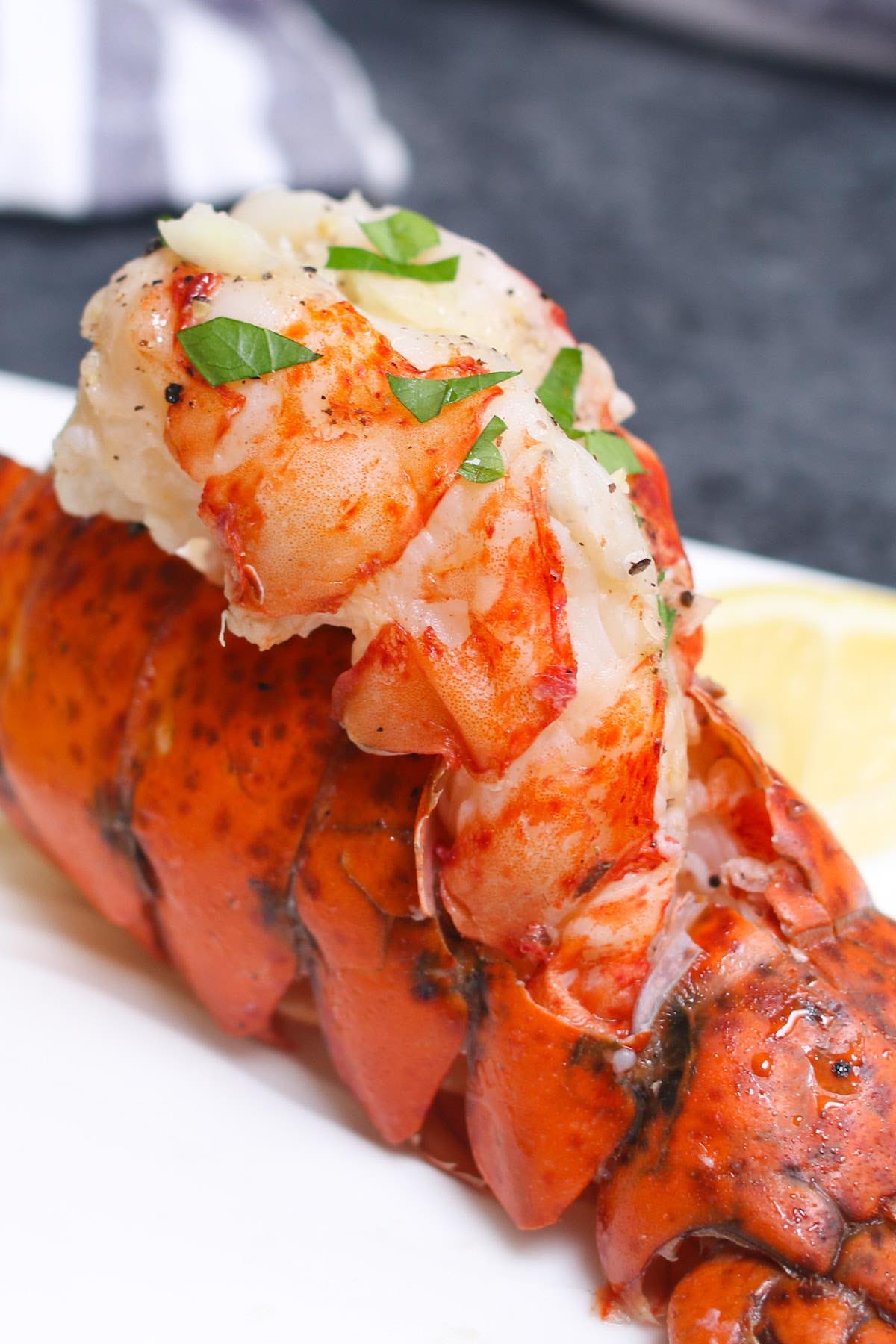Lobster Tails with Lemon Butter