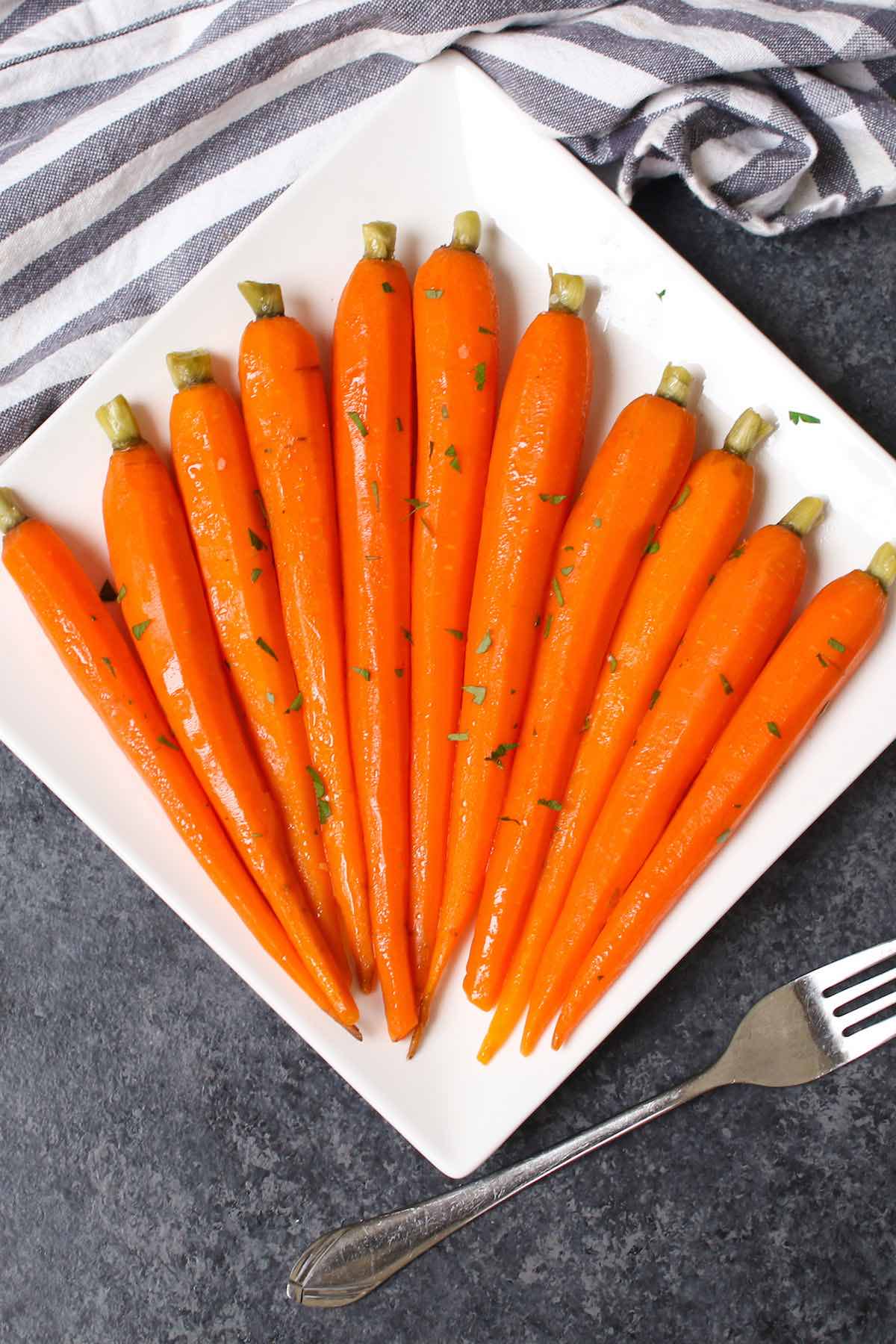 Sous Vide Honey Glazed Carrots