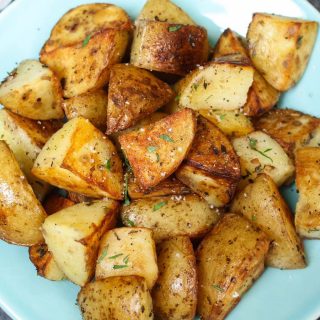 Garlic Herb Sous Vide Potatoes are so creamy, fluffy, and loaded with flavor. This simple and delicious side dish recipe takes a few minutes to prepare, then the sous vide machine will do the rest of the work and cook the potatoes to perfection!