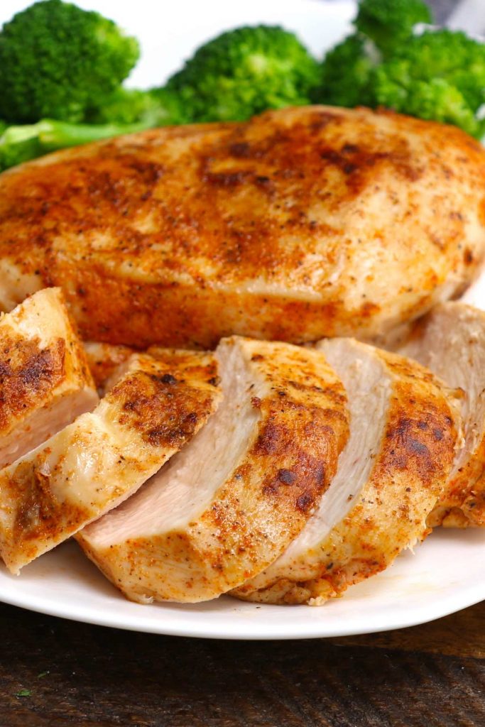 Sous Vide Boneless Chicken Breasts recipe makes super juicy and tender chicken that’s impossible to achieve with traditional method! Forget dry chicken breasts with sous vide technique, which allows you to control the temperature precisely and produces the perfect chicken that’s full of flavor! #SousVideBonelessChickenBreast #SousVideChicken #SousVideChickenBreast
