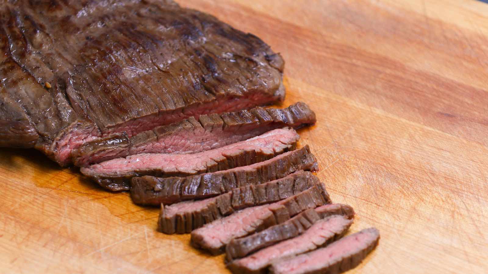 Marinated Vide Flank Steak