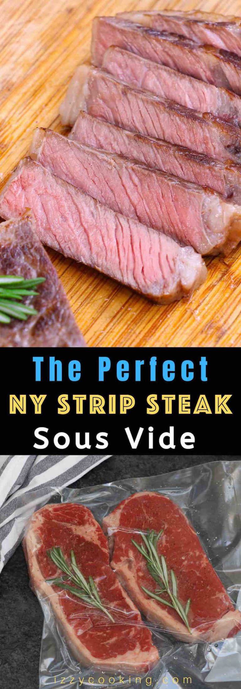 Perfect Sous Vide New York Strip Steak Recipe
