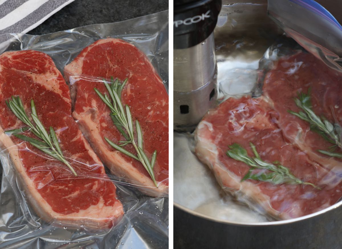 Perfect Sous Vide New York Strip Steak Recipe 