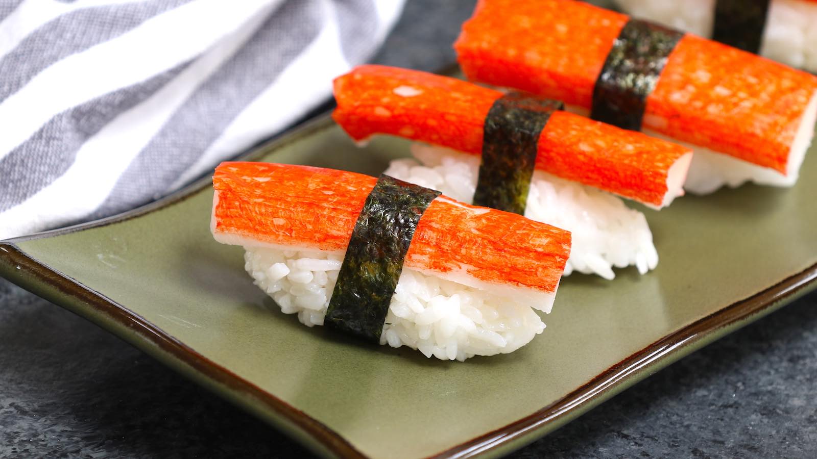 Kanikama Sushi Nigiri Recipe Cart