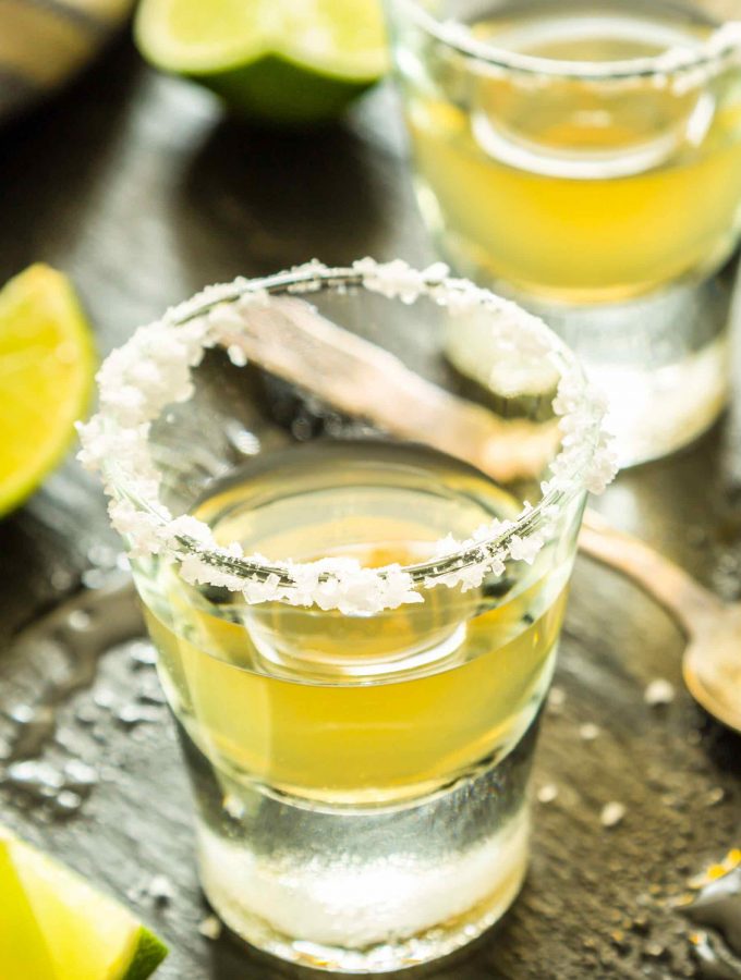 Lemon drop shots are one of my favorite shots when I’m out and about. It’s sweet and tart with lots of lemony flavors. After years of ordering it at bars, I finally decided it’s time to learn how to make a great lemon drop shot recipe at home. #LemonDropShot #LemonDrop #LemonDropShotRecipe