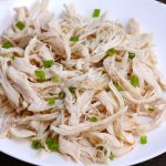 This Sous Vide Shredded Chicken is perfectly juicy and flavorful. The chicken breasts are sous vide cooked in a warm water bath at a precise temperature – the easiest way to cook sous vide chicken for shredding, from fresh or frozen! It’s incredibly versatile and is a healthy addition to tacos, sandwiches, soups and salads.