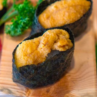 Uni is the Japanese word for the edible part of the sea urchin and often used in nigiri sushi, sashimi, or served with salad and pasta. Uni Sushi is a stable in many Japanese restaurants.