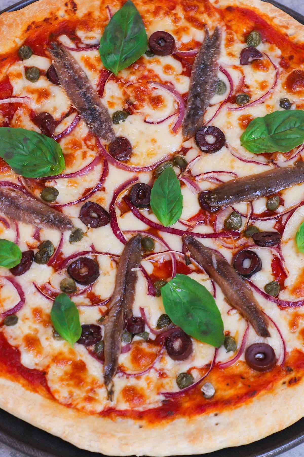 Pizza with Anchovies