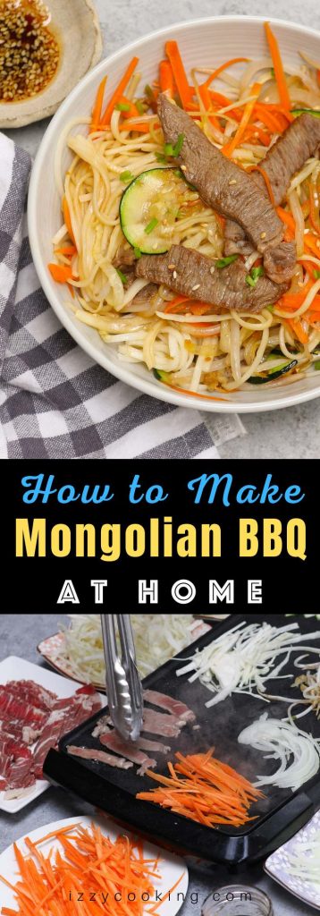 Mongolian BBQ is a joyful celebration of grill-worthy meats and vegetables, served with noodles and the mouthwatering sweet and savoury sauce. Whether you’re having Mongolian Grill at a restaurant or making one at home, here is everything you need to know about mastering the Mongolian barbeque experience. #Mongolian BBQ #MongolianBarbeque #MongolianGrill