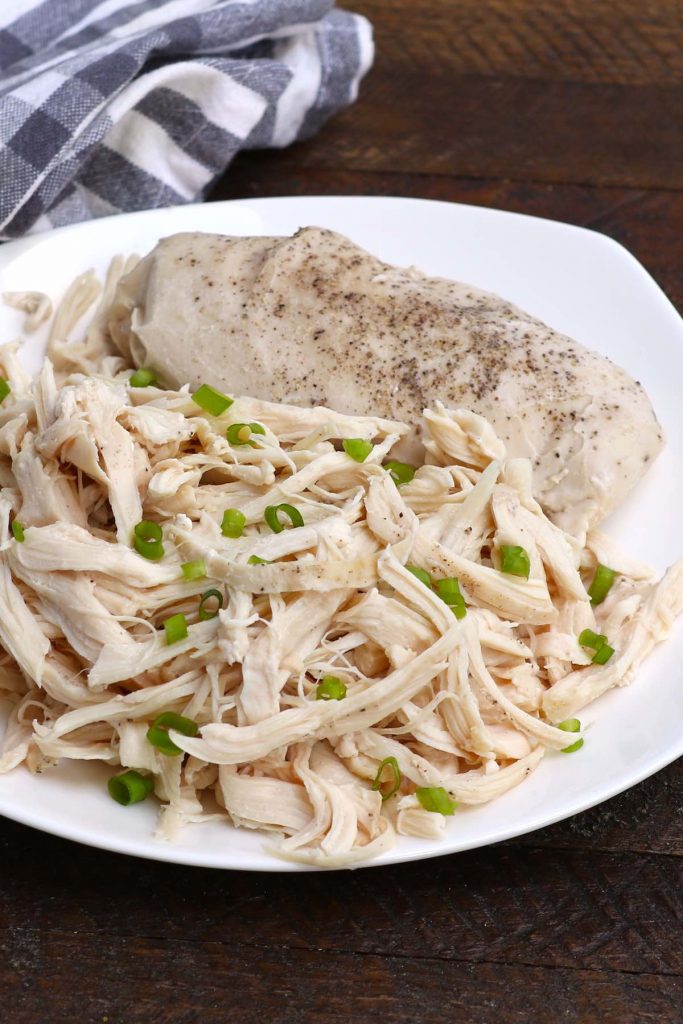 Juicy Sous Vide Chicken Breast from fresh or frozen! Made with simple seasoning and no sear. It’s great for meal prep or a quick weeknight dinner. #SousVideChickenBreast