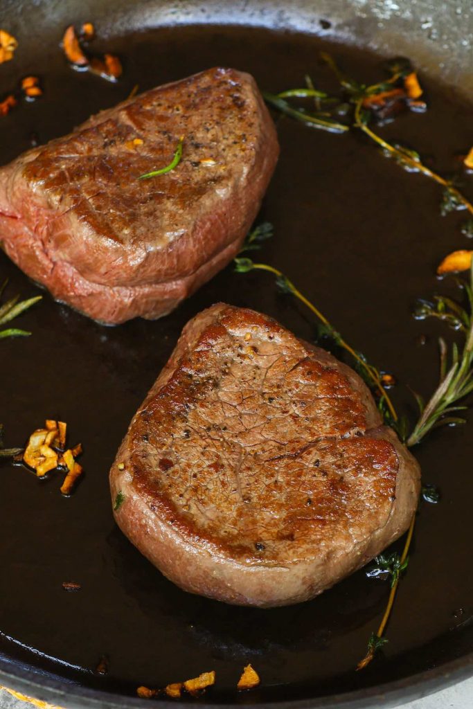 Pan Seared Filet Mignon