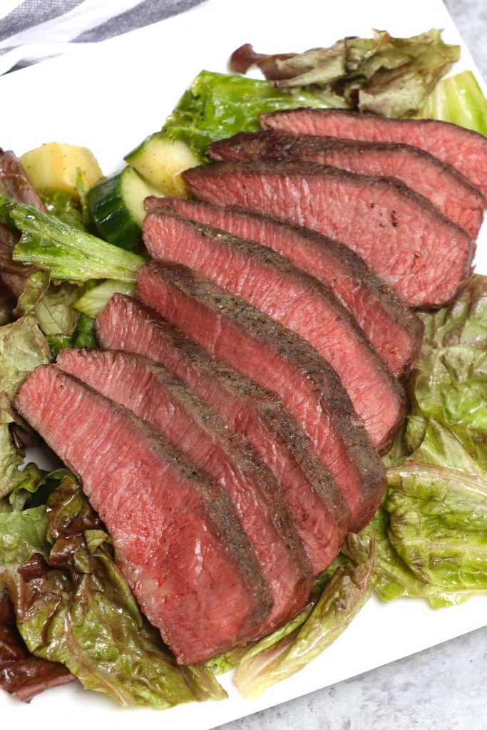 13 most popular sous vide steak recipes for easy weeknight dinners or any special occasions. With recipes from sous vide filet mignon, sous vide flank steak, sous vide ribeye, and more, you’re sure to find something you love. #SousVideSteak #SousVideSteakRecipe 