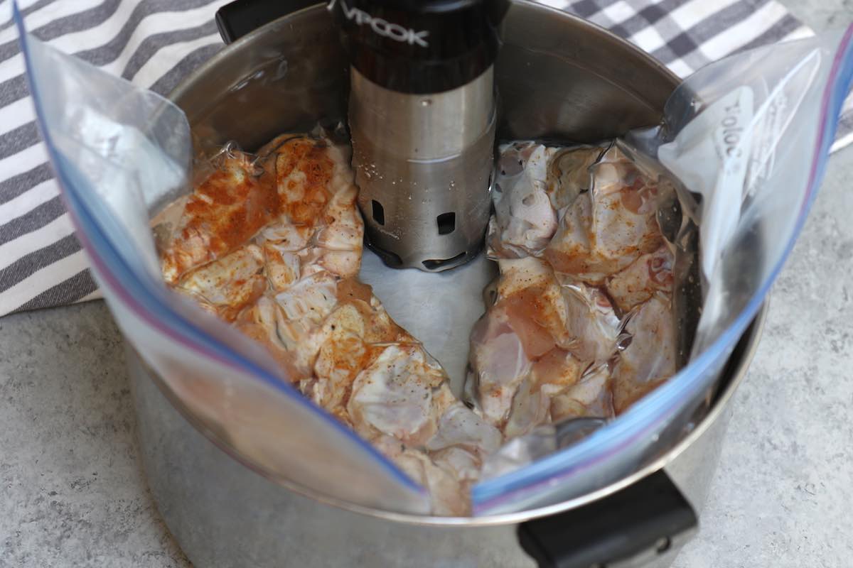 Sous Vide Chicken Wings (Fresh or Frozen)