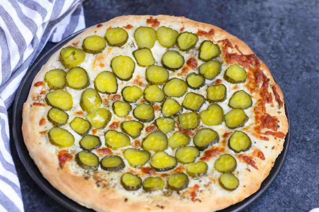 Dill Pickle Pizza (and Easy Homemade Dough)