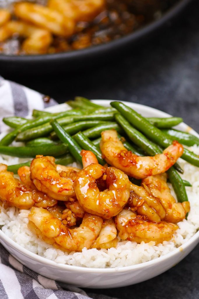 Sous Vide Shrimp Recipe makes the most tender and juicy shrimp that’s impossible to achieve with traditional methods. Ready in 20 minutes, this healthy dinner is so flavorful and lip-smacking delicious with the addictive honey garlic sauce. No more overcooked and chewy shrimp again. You can cook the shrimp from fresh or frozen! #SousVideShrimp