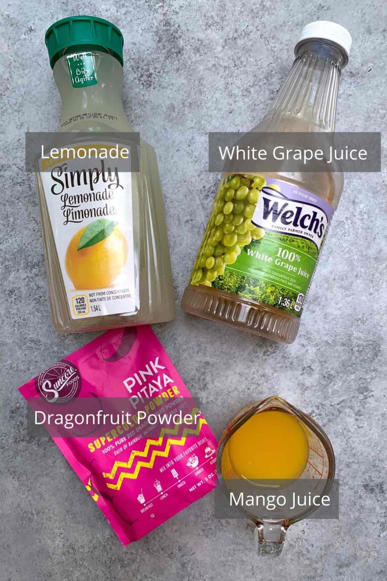 Mango Dragonfruit Lemonade (Starbucks Copycat Recipe)
