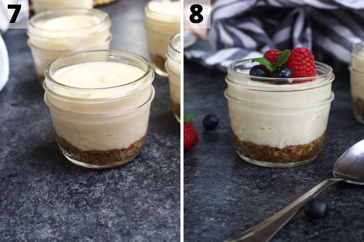 Sous Vide Cheesecake in Mason Jars (+ Video)