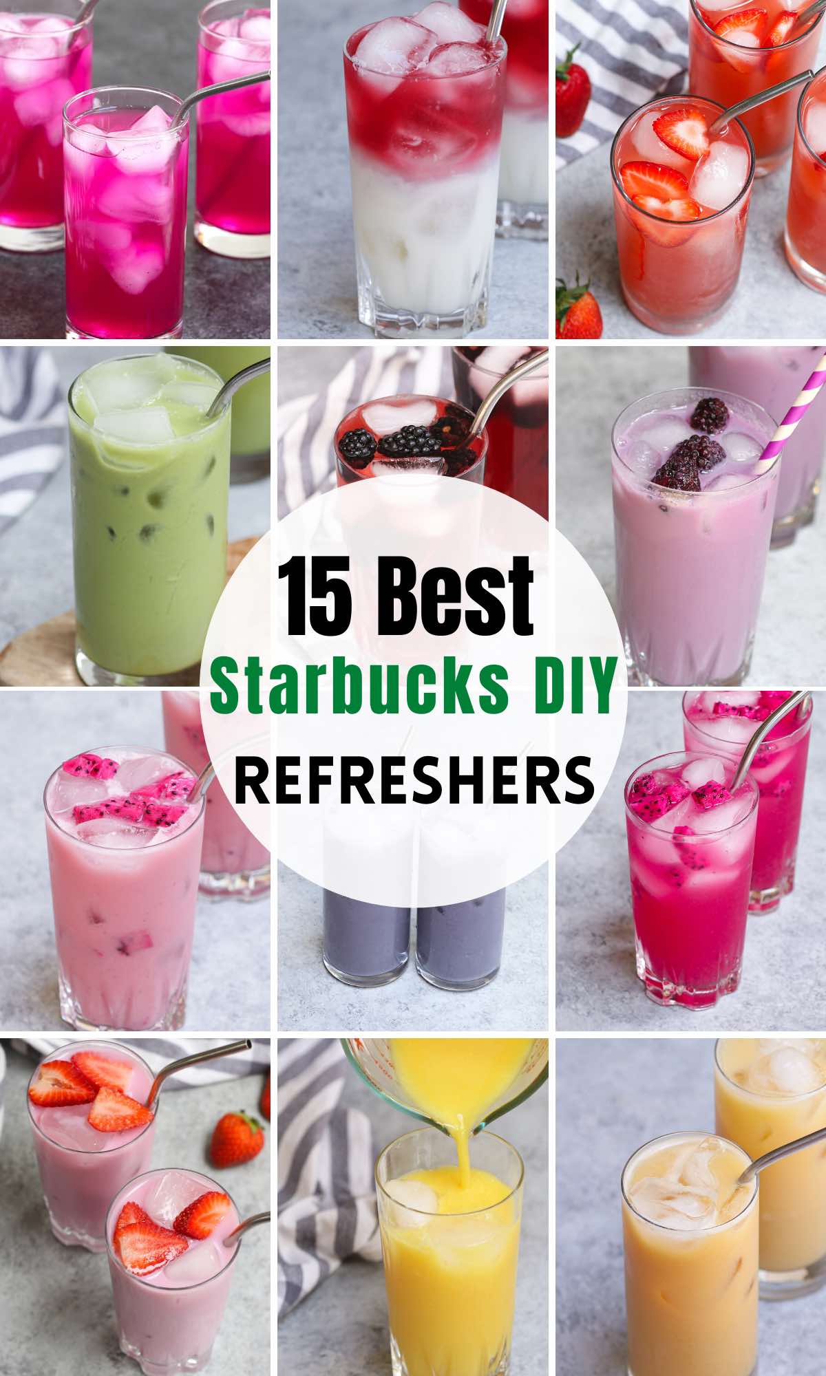 29 Best Starbucks Refreshers and How to Make them at Home