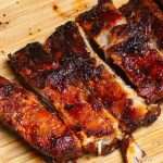 30 Minutes Tender Air Fryer Ribs with Barbecue Sauce