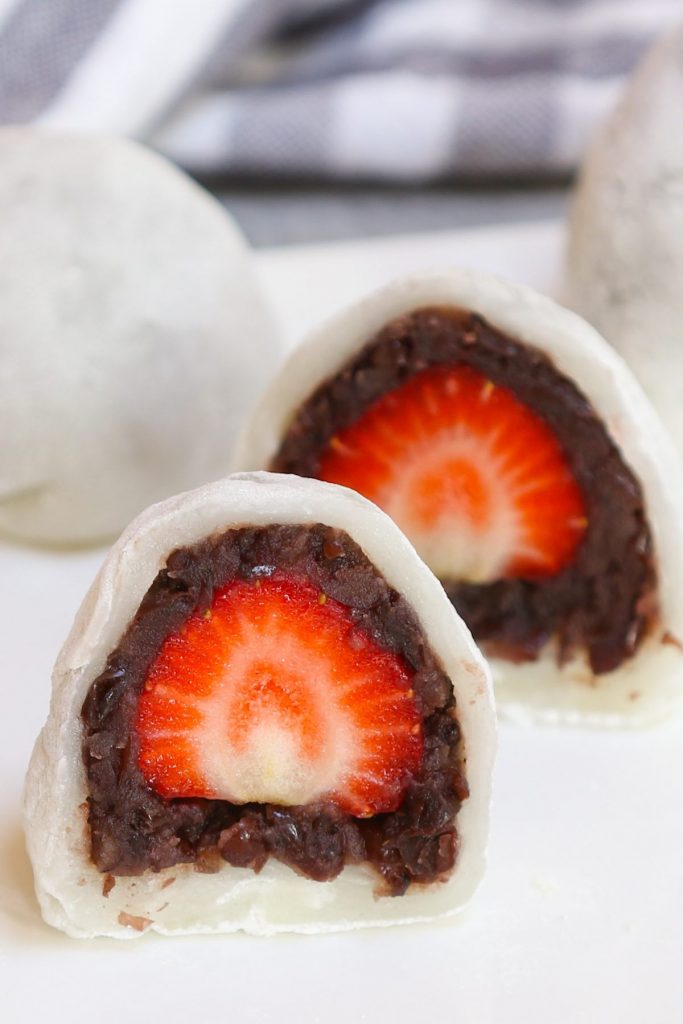 Easy Strawberry Mochi (How to Make Ichigo Daifuku)