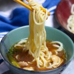Easy homemade Tsukemen is rich and comforting with Japanese ramen noodles, a flavorful dipping broth, tender pork belly, fresh veggies, and a soft cooked egg. It’s tastier and healthier than the restaurant version, but on the table in less than 30 minutes.