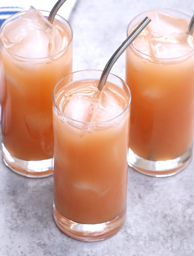 This Iced Guava White Tea is the real deal! It gives all the delicious and refreshing flavor and tastes just like the one from Starbucks at the fraction of the price. I’ll show you how to make it at home with or without lemonade! #IcedGuavaWhiteTea #IcedGuavaTeaLemonade