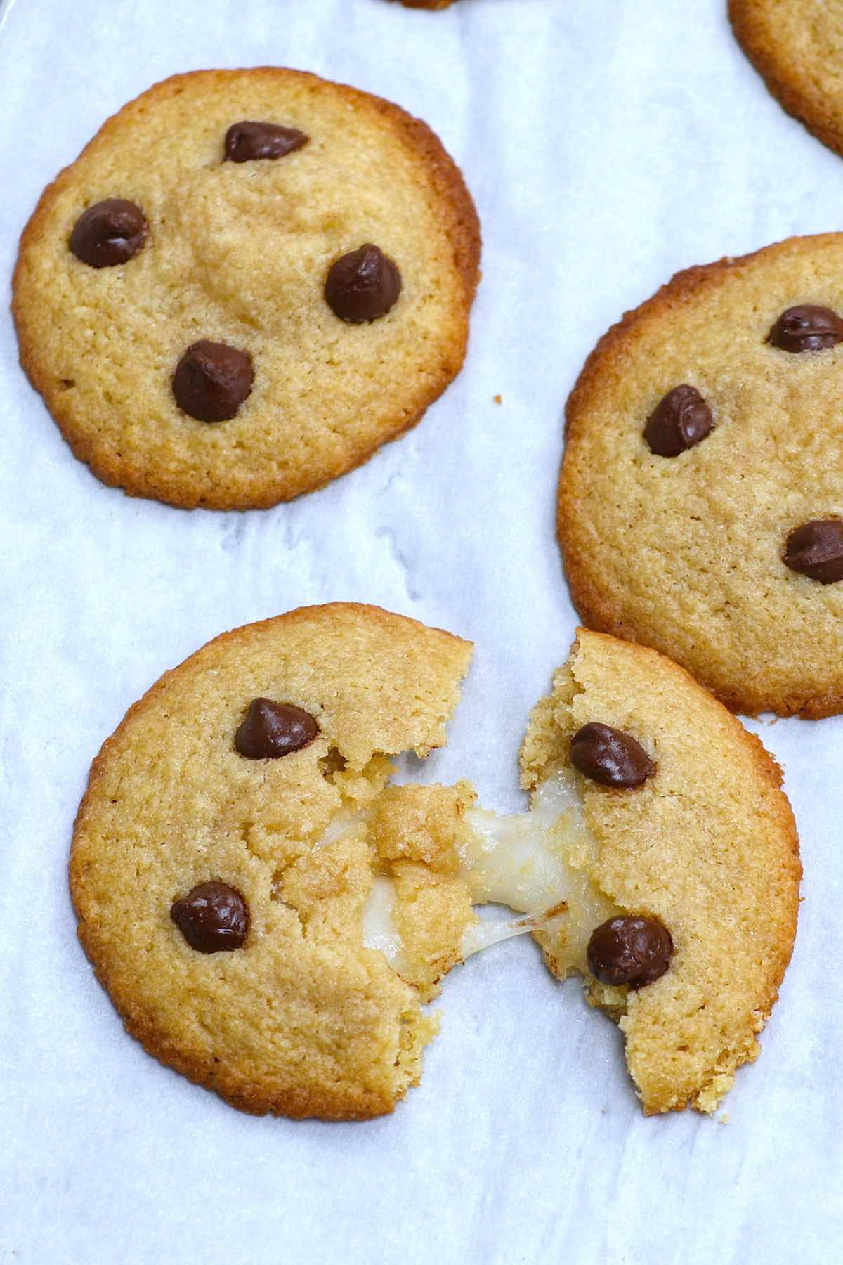 Chocolate Chip Mochi Cookies With Video 