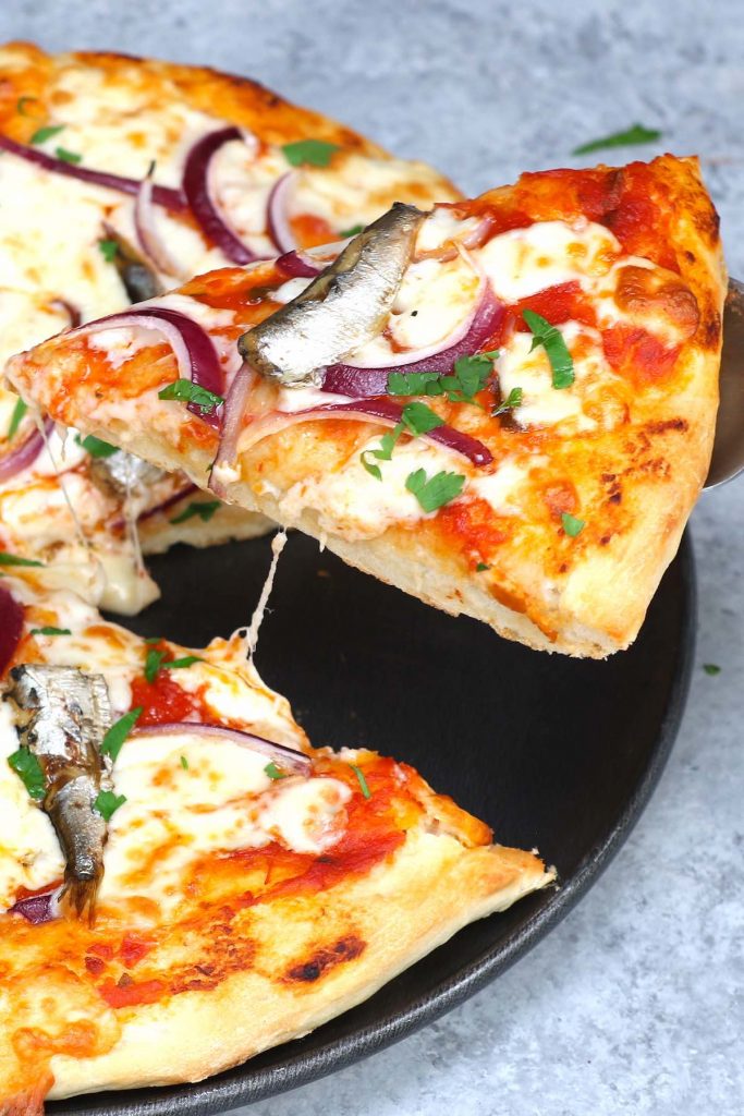 Best Homemade Sardine Pizza