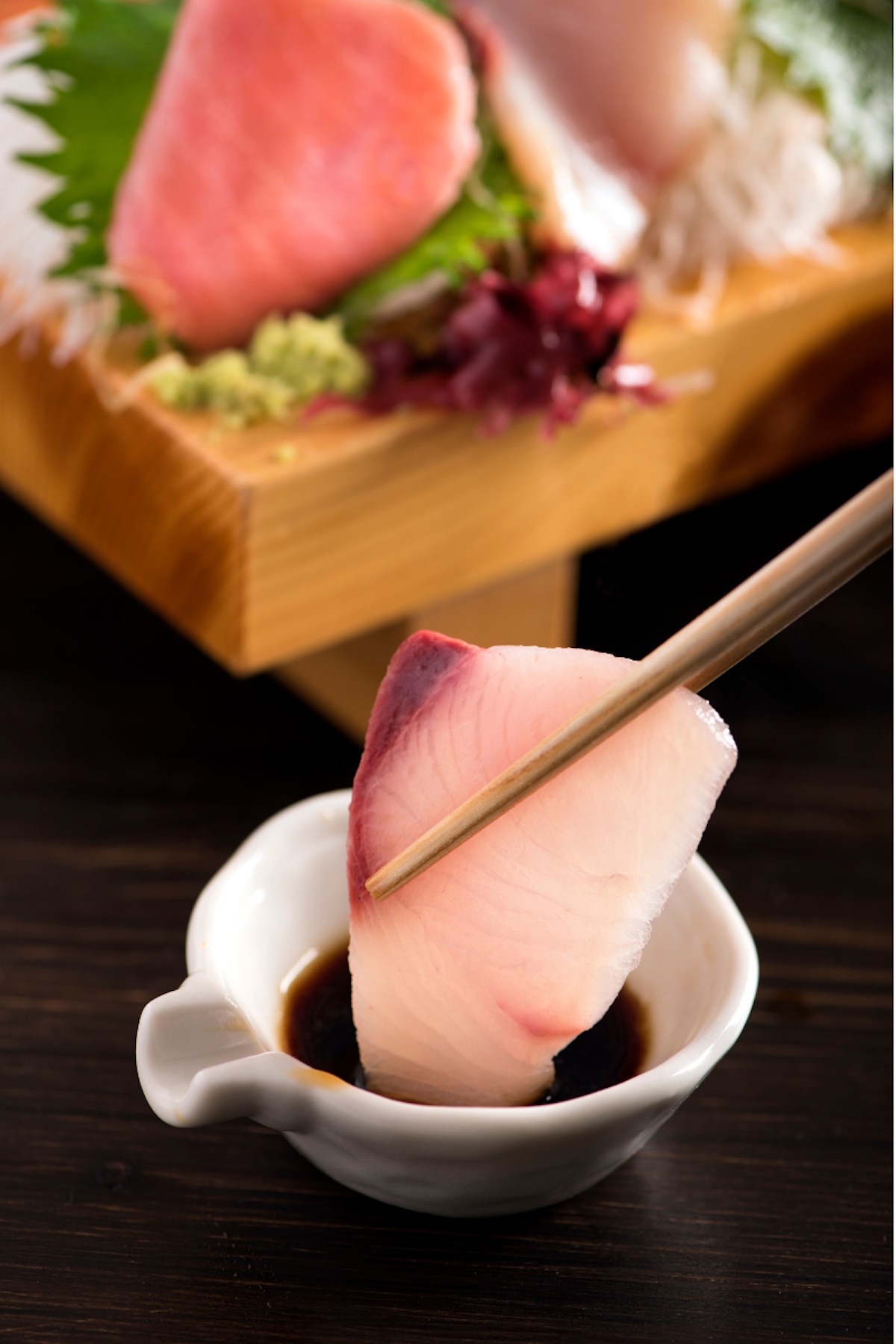 Yellowtail Sashimi made with delicious and buttery Hamachi fish! It’s so much cheaper than the Japanese restaurants, and incredibly easy to make at home. I’ll share with you how to cut yellowtail for sashimi, and make both the traditional and Nobu new style sashimi. #YellowtailSashimi #HamachiSashimi