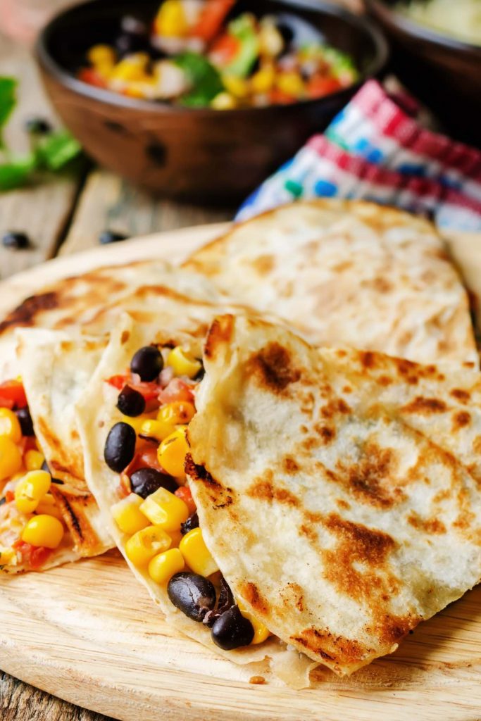 Black Bean Quesadillas