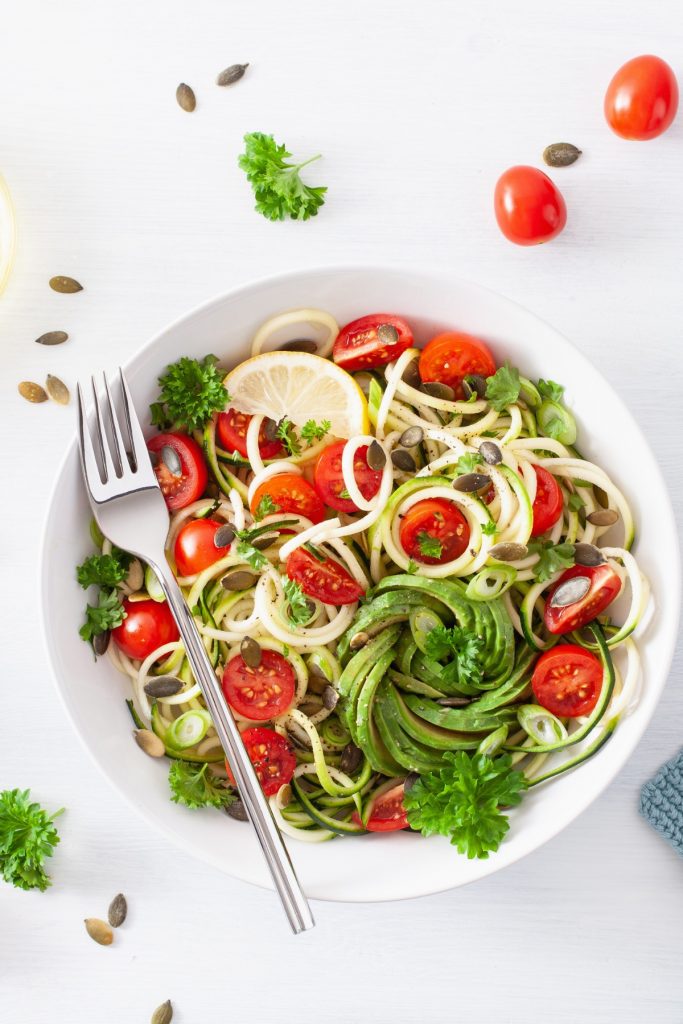 Zoodle Salad