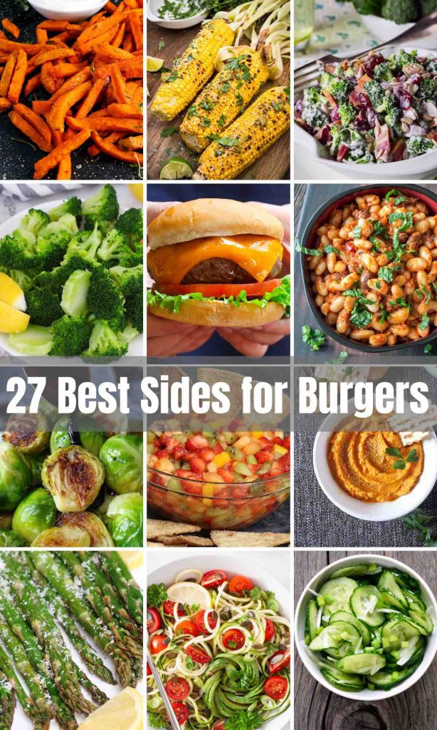Whether you're seeking classic sides for burgers or something special for sunny summer days, you're sure to love one (or more!) of these 27 best side dishes for hamburgers and hotdogs.