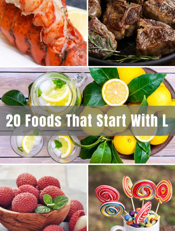 Are you looking for foods that start with L? We’ve covered 20 popular foods including fruits, vegetables, breakfast, and more! I’m sure you’ll find something you like.