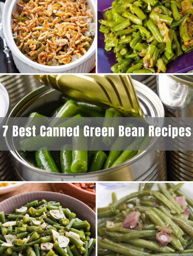 Canned Green Beans are a great way to ensure there’s always something nutritious in your pantry. Here are 7 easy canned green bean recipes to make this popular canned veggie taste even better than the fresh ones! From Sauteed Garlic Green Beans to Green Bean Casserole to Parmesan Canned Green Beans, these recipes are easy, flavorful, and quick to prepare.