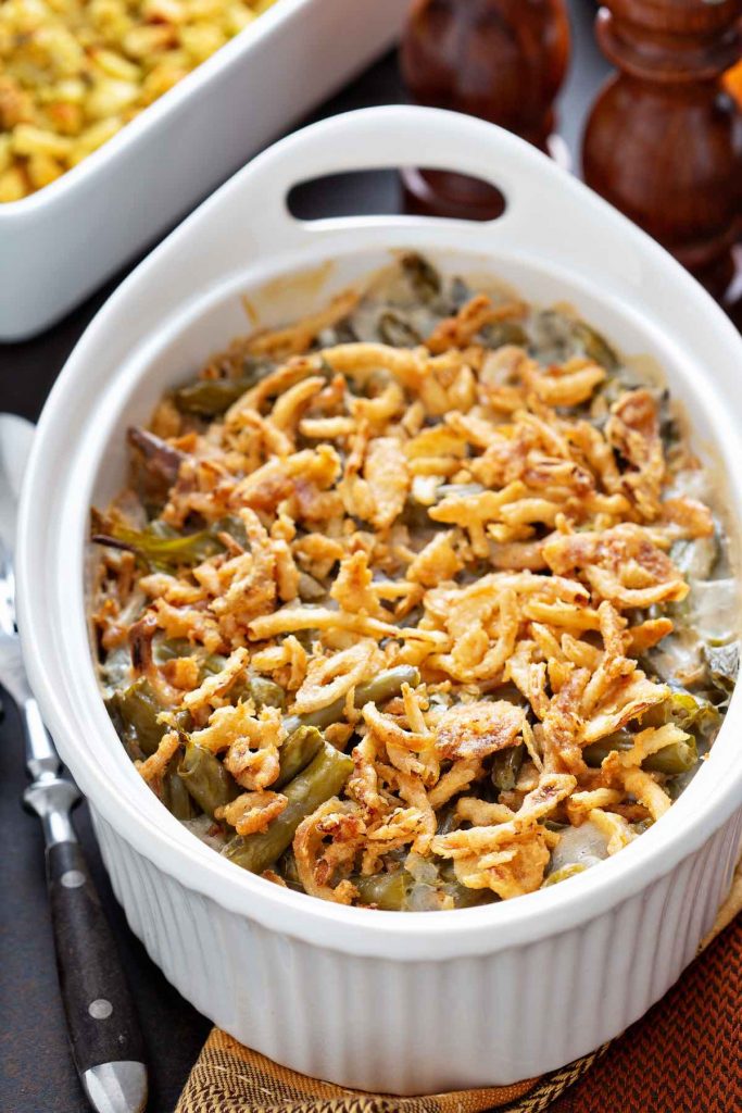 Canned green bean casserole