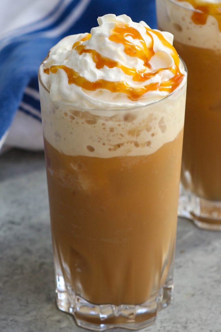 Best Homemade Caramel Frappe Starbucks Caramel Frappuccino Copycat Recipe 2216