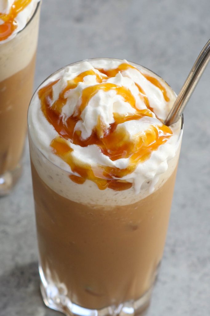 Best Homemade Caramel Frappe (Starbucks Caramel Frappuccino Copycat Recipe)